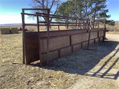 Custom Built Cattle Alley Way 