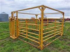 Sioux Steel Calving Pen With Head Gate 