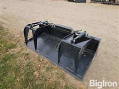 2024 JCT 6' Grapple Bucket Skid Steer Attachment 