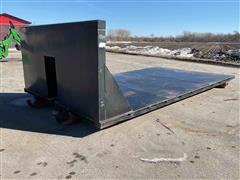 8' X 14' Steel Flatbed "Hooklift Truck Body" 