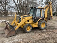 1995 Caterpillar 436B 4x4 Loader Backhoe W/Extendahoe 