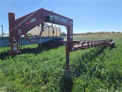 Hay Liner Gooseneck T/A Round Bale Hauler 