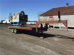 Gustafson OFC5000 Seed Cleaner On Trailer 