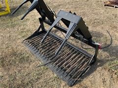 Hydraulic Grapple Fork/Bucket 