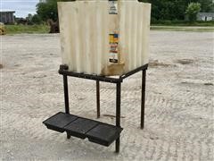 Tote-A-Lube Bulk Oil Storage Tote & Stand 