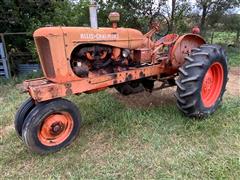 1953 Allis-Chalmers WD 2WD Row Crop Tractor 