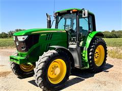 2014 John Deere 6140M MFWD Tractor 