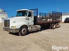 2007 International 9200i T/A Flatbed Truck 