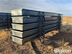 2024 Plus 1 20’ Steel Feed Bunks 