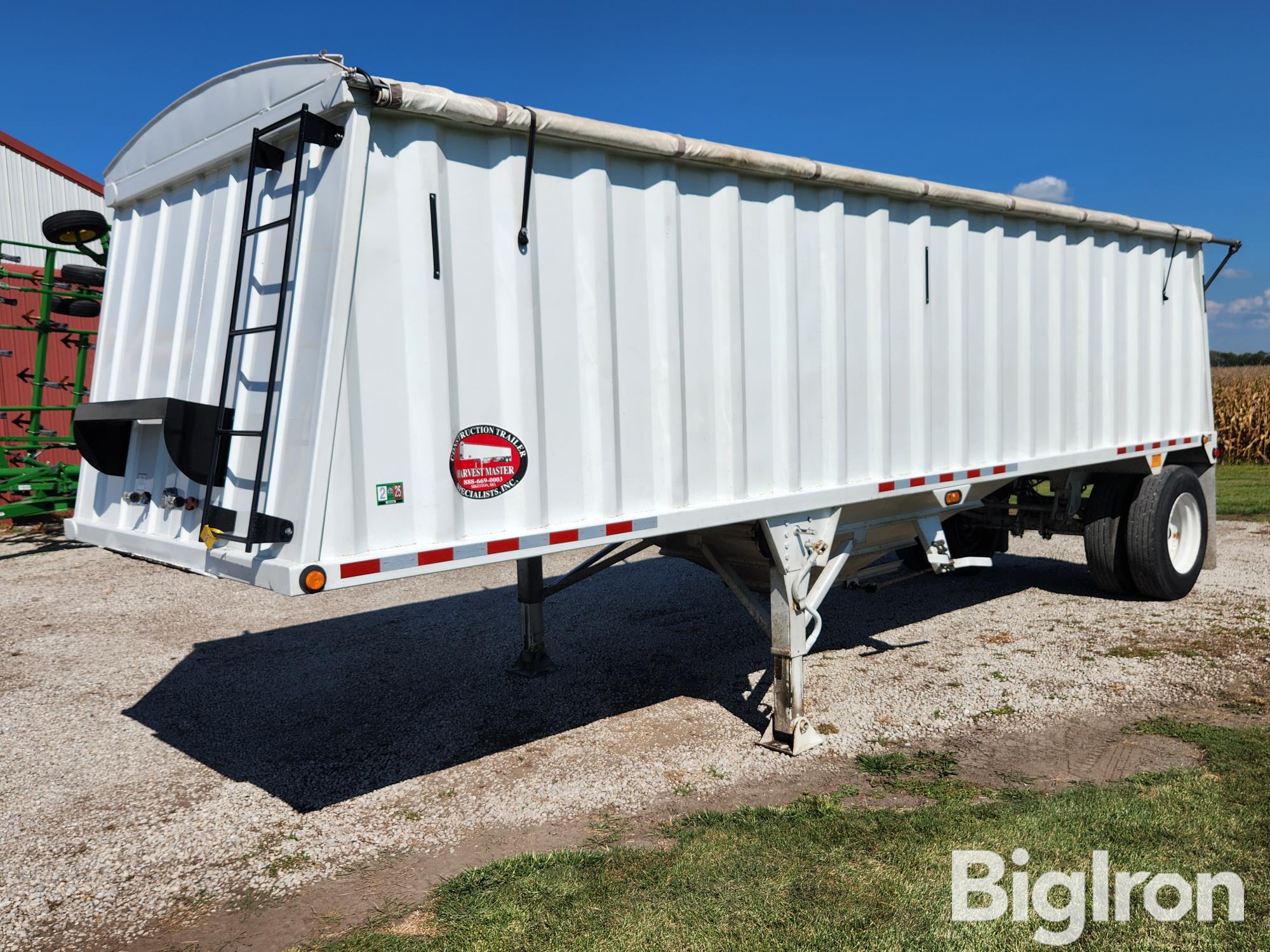 2011 Construction Trailer Specialist GHT27 Hopper Bottom 25' S/A Grain Trailer 