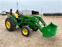 2022 John Deere 4044M MFWD Tractor W/Loader 