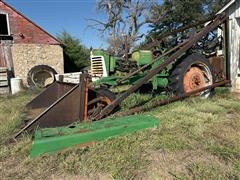 1951 Oliver 77 2WD Tractor W/Farmhand F10 Loader 