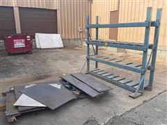 Steel Misc Plate Steel And Industrial Shelf 