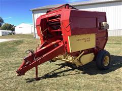 New Holland 848 Round Baler 