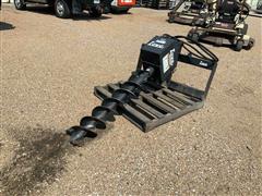 Lowe 1650CLH Auger Attachment For A Skid Steer 