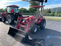 Mahindra 2638 MFWD Compact Utility Tractor W/Loader 