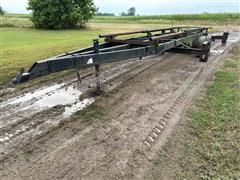 1997 Homemade 8x29 T/A Header Trailer 