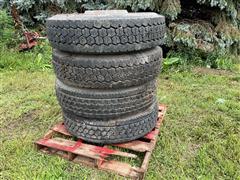 Mounted Truck Drive Tires 