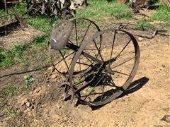 Horse Drawn Steel Wheel Cart 