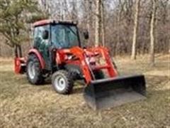 2011 McCormick X10.50CH MFWD Tractor W/Loader & Snow Blower 