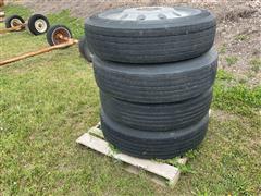 BF Goodrich 11R-24.5 Tires & Rims 