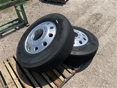 BF Goodrich 275/80R22.5 Tires/Rims 