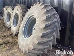 Bkt 24.5-32 Mounted Sprayer Tires 