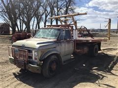 1969 Chevrolet C50 S/A Hay Stacker Truck W/New Holland Retriever Bed 