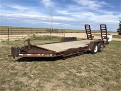 1997 Towmaster T/A Equipment Trailer 