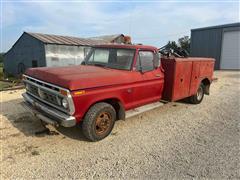 1976 Ford F350 S/A Dually Service Truck 