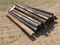 7’ Wooden Fence Posts 