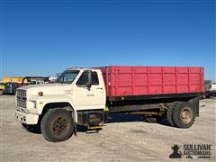 1989 Ford F800 S/A Grain Truck 