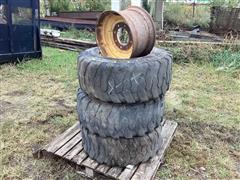 14-19.5 NHS Skid Steer Tires & Rims 