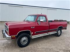 1989 Dodge LE 250 Power RAM 4x4 Pickup 