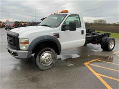 2008 Ford F550 XL Super Duty 2WD Cab & Chassis 