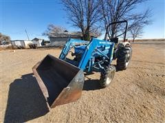 1984 Ford 1910 MFWD Tractor W/Loader 