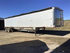 1989 Timpte Super Hopper 42' T/A Grain Trailer 