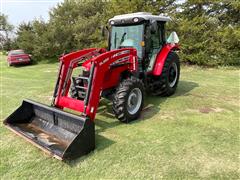 2011 Massey Ferguson 2650HD MFWD Tractor W/Loader 