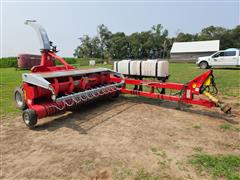 2016 Dion F41 Pull-Type Forage Harvester W/ F65-108 Pickup Head 