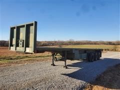 M872 41' Tri/A Military Flatbed Trailer 