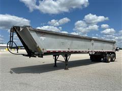 1999 MAC 39' Aluminum T/A End Dump Trailer 