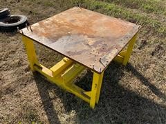 Shop Built Welding Table 