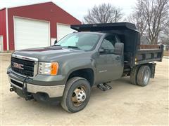 2011 GMC Sierra 3500 HD 4x4 Dump Truck 