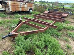 Round Bale Hay Trailer/Wagon 