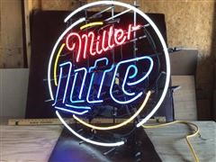 Miller Lite Neon Sign 