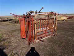 Cattle Working Chute W/Headgate 