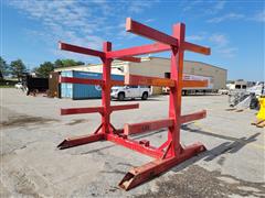 Large Heavy Duty Steel Holding Rack 