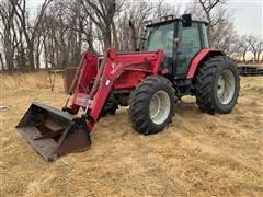 Massey Ferguson 8120 MFWD Tractor W/Loader 