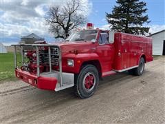 1981 Ford F800 Fire Truck 