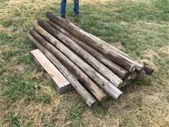 Wooden Fence Posts 